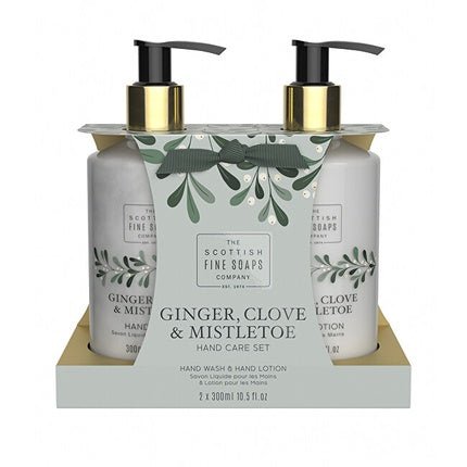 Ginger, Clove & Mistletoe Hand Care Gift Set - Maison des fragrances