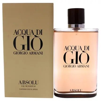 Giorgio Armani Acqua Di Gio Absolu Men Eau de parfum Spray 6.7oz Lavender Lemon - Maison des fragrances