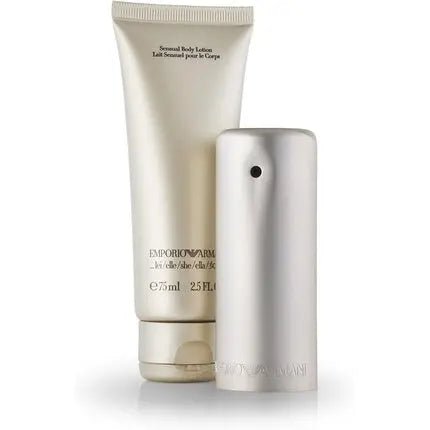 Giorgio Armani Emporio Lei Plus - Eau De Toilette and Body Lotion Set Femme 75ml - Maison des fragrances