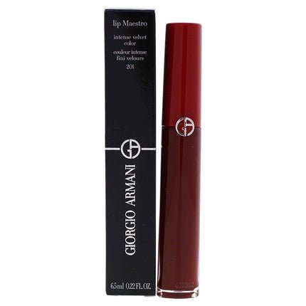 Giorgio Armani Lip Maestro Lip Gloss 201 Dark Velvet 6.5ml/0.22oz - Maison des fragrances