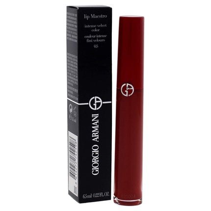 Giorgio Armani Lip Maestro Lip Gloss 415 Redwood 6.5ml - Maison des fragrances