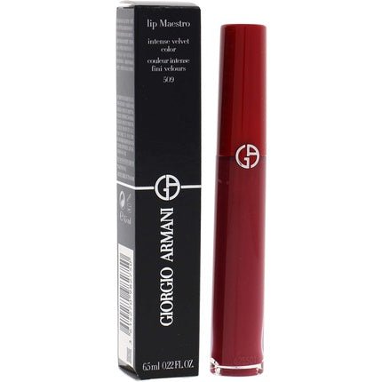 Giorgio Armani Lip Maestro Lip Gloss 509 Ruby Nude 6.5ml - Maison des fragrances