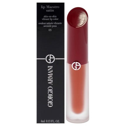 Giorgio Armani Lip Maestro Satin Long - Lasting Lipstick 05 for Women 0.13 oz - Maison des fragrances