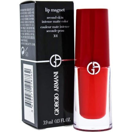Giorgio Armani Lip Magnet Coral Matte Liquid Lipstick 301 Heat 3.9ml - Maison des fragrances