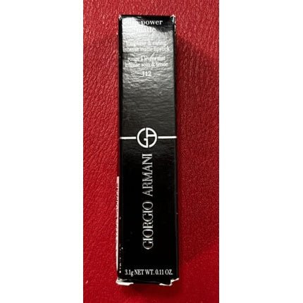Giorgio Armani Lip Power Matte Longwear & Nurturing Intense Matte Lipstick 112 - Maison des fragrances