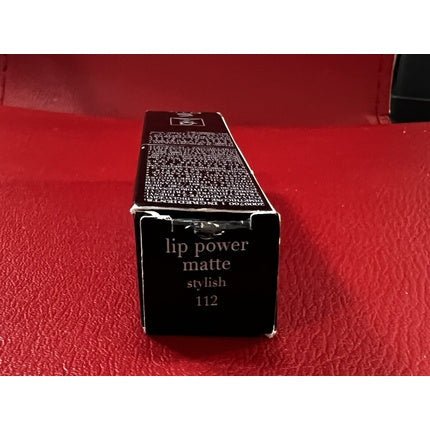 Giorgio Armani Lip Power Matte Longwear & Nurturing Intense Matte Lipstick 112 - Maison des fragrances