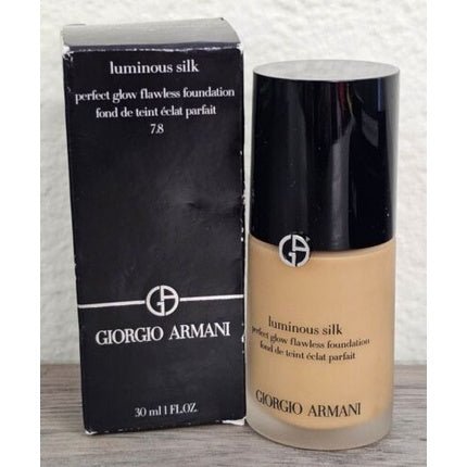 Giorgio Armani Luminous Silk Perfect Glow Flawless Foundation 7.8 Tan Olive - Maison des fragrances