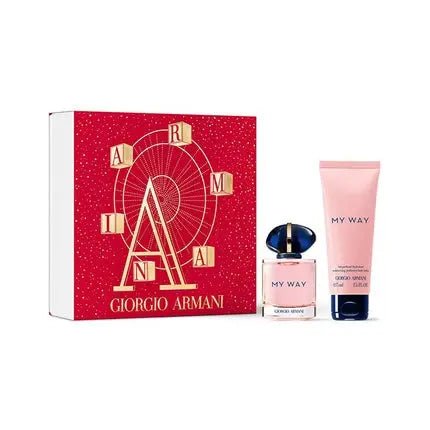 Giorgio Armani My Way - Eau de Parfum Set - 30 Milliliters Spray And 75 Milliliters Body Lotion - Maison des fragrances