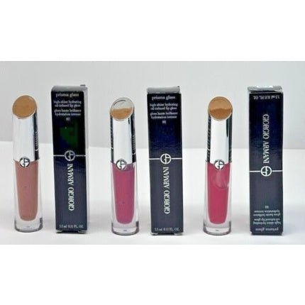 Giorgio Armani Prism Glass Lip Gloss 3.5ml - Choose Shade - New in Box - Maison des fragrances