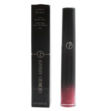 Giorgio Armani Rose Lipstick Ecstasy Lacquer Excess Lip Color Gloss 502 Boudoir - Maison des fragrances