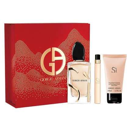 Giorgio Armani Si Set - , , Body Lotion Coffret (Coffret) Mixte 100ml - Maison des fragrances
