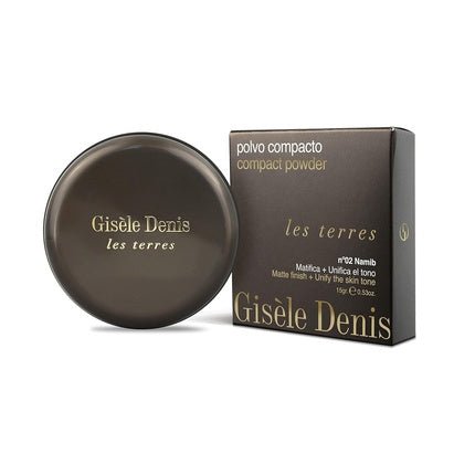 GISÈLE DENIS Les Terres N02 Namib Compact Powder High Coverage Face Care 15g No. 2 Namib - Maison des fragrances