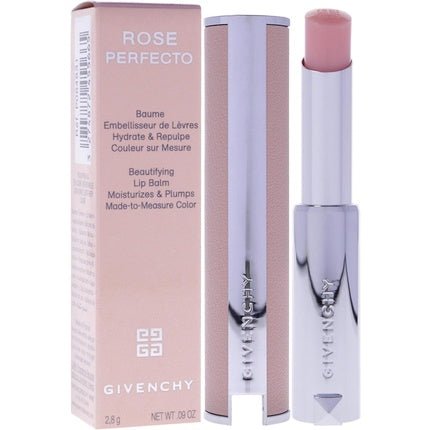 Givenchy Rose Perfecto Plumping Lip Balm N001 Pink Irresistible for Women 0.09 oz - Maison des fragrances