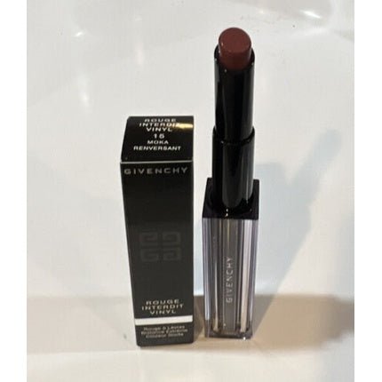 Givenchy Rouge Interdit Vinyl 15 Moka Renversant Lipstick 3.3g - Maison des fragrances
