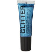 Glitter Blue Gel for Face and Body with Fine Nib Applicator - Maison des fragrances