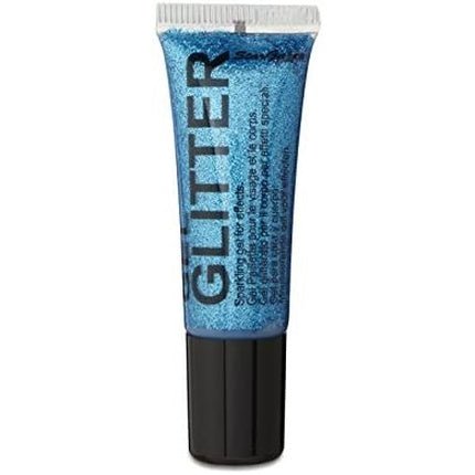 Glitter Blue Gel for Face and Body with Fine Nib Applicator - Maison des fragrances