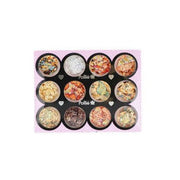 Glittering Eurostil Nail Art 12 Colors 12 x 1g - Maison des fragrances