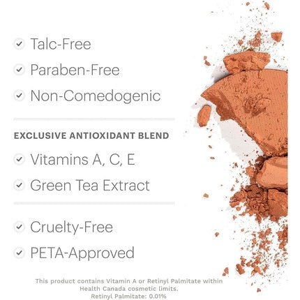 Glo Minerals Pressed Base Honey Dark - Maison des fragrances
