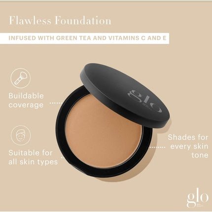 Glo Minerals Pressed Base Honey Dark - Maison des fragrances
