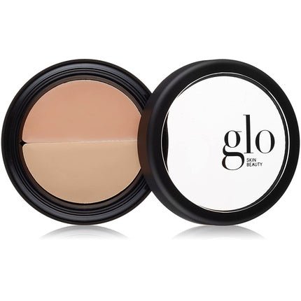 Glo Skin Beauty Under Eye Concealer Makeup with Duo Shades for Custom Blending - Corrects and Conceals Dark Circles and Redness - Buildable Longwearing Coverage Beige 0.11 Ounce - Maison des fragrances