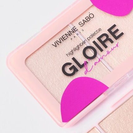 Gloire d'Amour Champs - Élysées Peach Highlighter Palette - Maison des fragrances