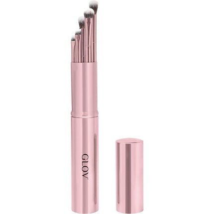 Glov Make Up Brush Set Of 5 Makeup Brushes Pink - Maison des fragrances