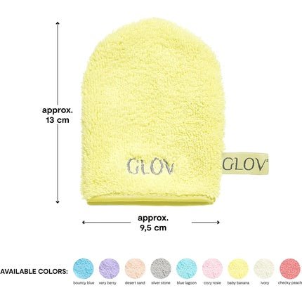 GLOV Microfibre Face Cloth Makeup Remover and Facial Cleanser - Microfibre Baby Banana - Maison des fragrances