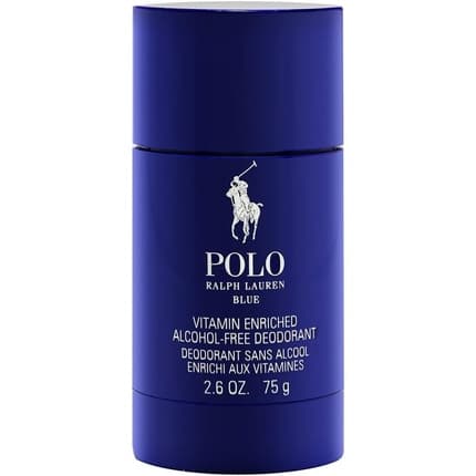 Ralph Lauren Polo Blue Deodorant Stick Vitamin Enriched Alcoholfree Déodorant (Déo) Homme 75g