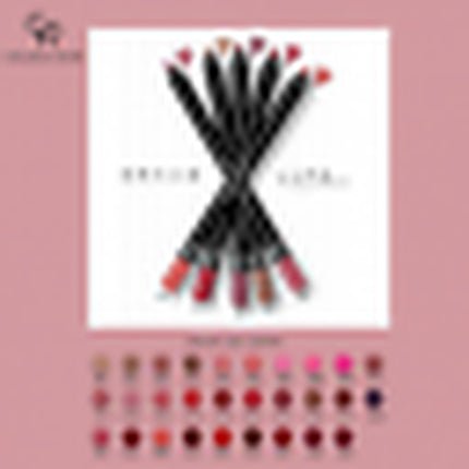 Golden Pink Dream Lips Lipliner Lip Pencil 517 Pomegranate Matte No Transfer - Maison des fragrances