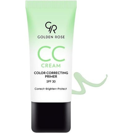 Golden Rose CC Cream Correcting Primer Green SPF30 - Maison des fragrances
