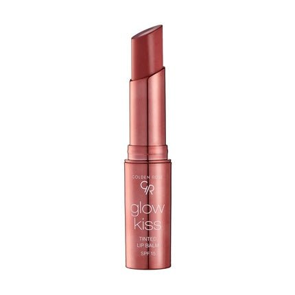 Golden Rose Cosmetics Glow Kiss Tinted Lip Balm with SPF15 Vegan Formula Vanilla Latte - Maison des fragrances
