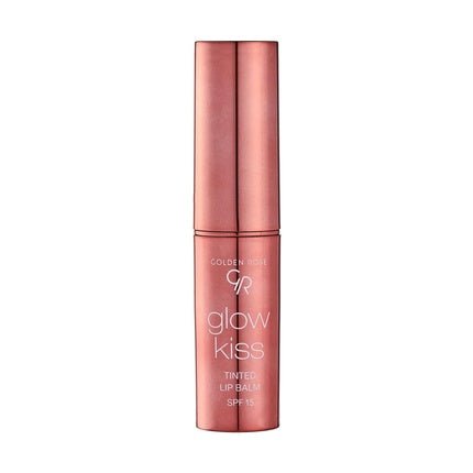Golden Rose Cosmetics Glow Kiss Tinted Lip Balm with SPF15 Vegan Formula Vanilla Latte - Maison des fragrances