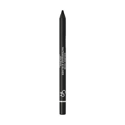 Golden Rose Eyeliner Ultra Black Longwear Soft Waterproof 01A0 - Maison des fragrances