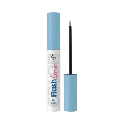 Golden Rose Flash Liner Liquid Eyeliner 103 Sky Blue 3.5ml - Maison des fragrances