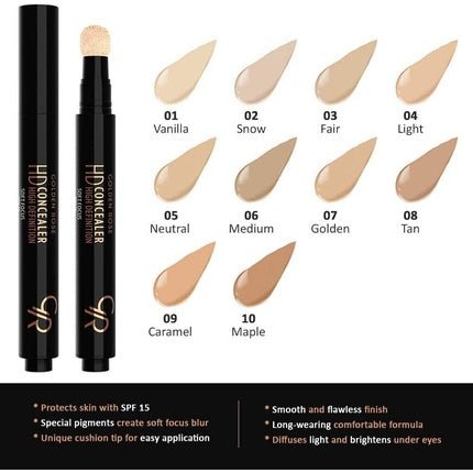 Golden Rose HD Concealer High Definition 05 - Maison des fragrances