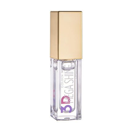 Golden Rose Hydrating Lip Gloss 3D Mega Shine Radiant Lips Amplified Volume and Fullness Mirror - Like 3D Dimensional Lip 101 Glossy Glamour - Maison des fragrances