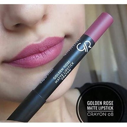Golden Rose Matte Lipstick Column 08 - Maison des fragrances
