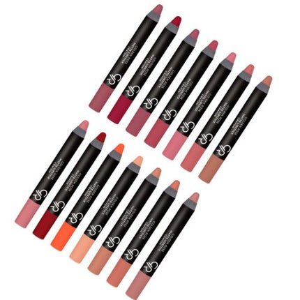 Golden Rose Matte Lipstick Crayon 01 02 03 04 05 06 07 08 09+ - Maison des fragrances