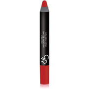 Golden Rose Matte Lipstick Crayon 07 Fire Brick Red II - Maison des fragrances