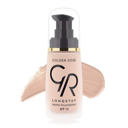Golden Rose Matte Long Wear Foundation with SPF 15 - Maison des fragrances