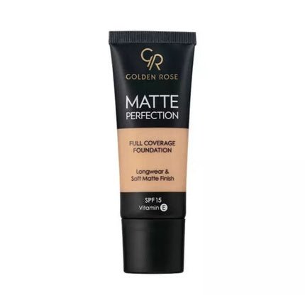 Golden Rose Matte Perfection Full Coverage Foundation SPF 15 N7 35ml - Maison des fragrances