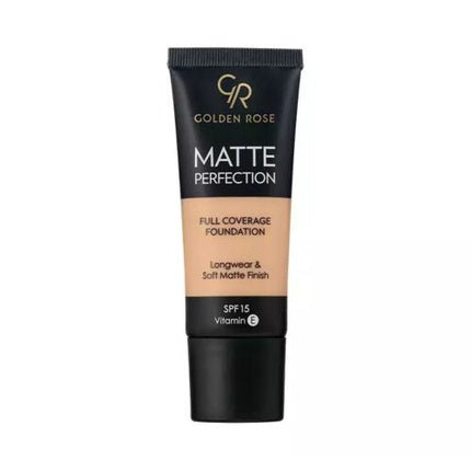 Golden Rose Matte Perfection Full Coverage Foundation SPF15 C5 35ml - Maison des fragrances