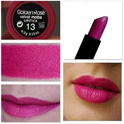 Golden Rose Matte Velvet 013 Lipstick - Maison des fragrances