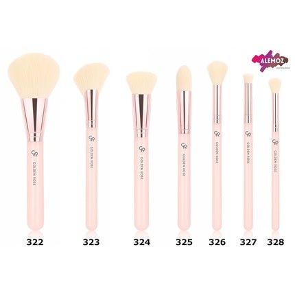 Golden Rose Nude Face Tapered Brush - Maison des fragrances