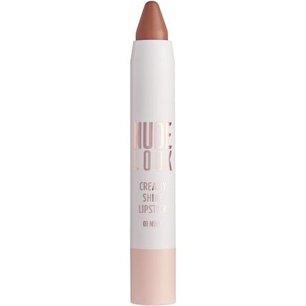 Golden Rose Nude Look Creamy Shine Lipstick 01 Nude - Maison des fragrances