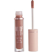 Golden Rose Nude Look Natural Shine Lip Gloss 01 Nude Delight - Maison des fragrances