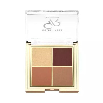 Golden Rose Quattro Eyeshadow Palette 06 Sunset Date 4x2.2g - Maison des fragrances