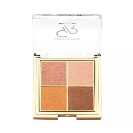 Golden Rose Quattro Eyeshadow Palette 07 Bronze Vision - Maison des fragrances