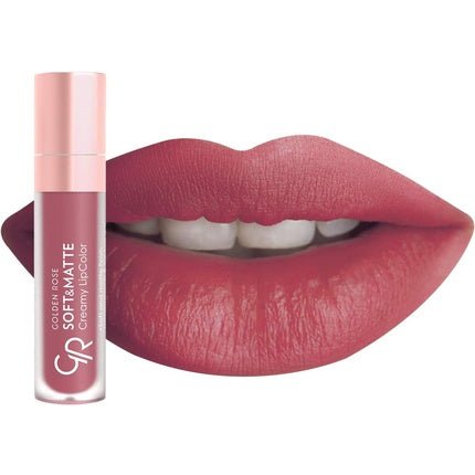 Golden Rose Soft Matte Creamy Lipcolor Liquid Creamy Lipstick 112 - Maison des fragrances