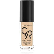 Golden Rose Total Cover 2 in 1 SPF15 Foundation & Concealer 01 Porcelain - Maison des fragrances